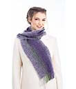 Irish Fringed Trim Scarf in Wool and Cashmere view 1