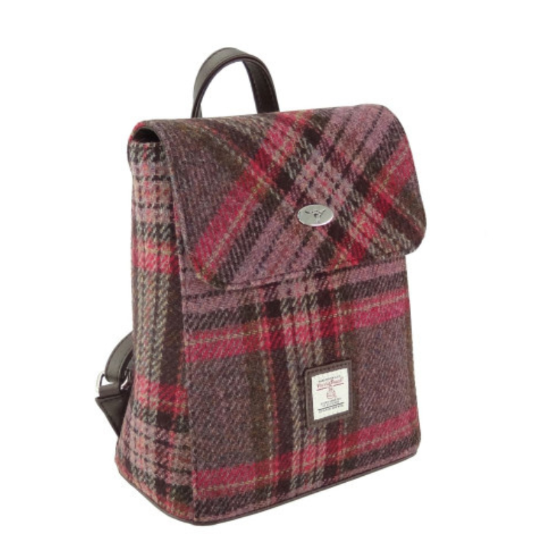 Harris Tweed Tummel Backpack view 12