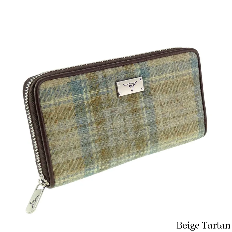 Handwoven Harris Tweed Wallet Gaelsong