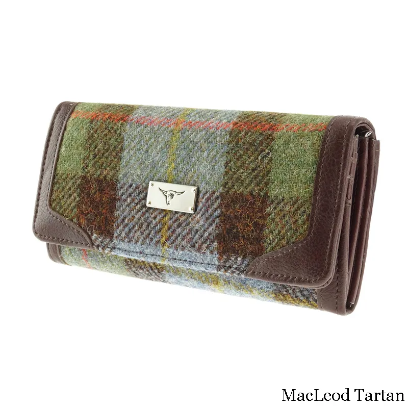Handmade Harris Tweed Long Purse