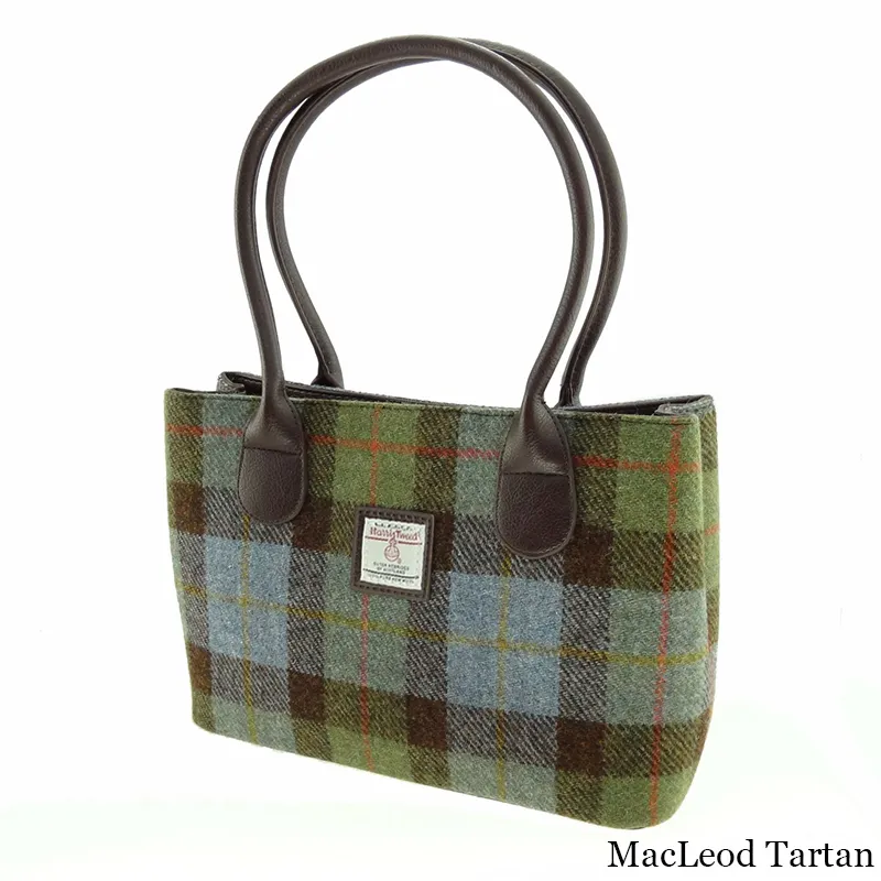 Authentic Harris Tweed Handbag - MacLeod Tartan