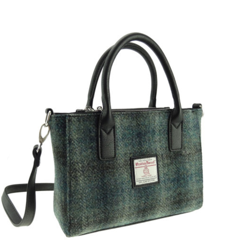 Small Harris Tweed Tote view 30