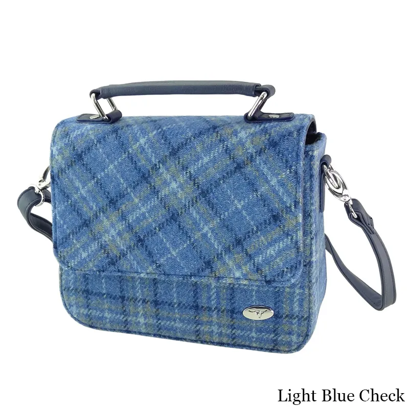 Harris Tweed Square Shoulder Bag| Gaelsong