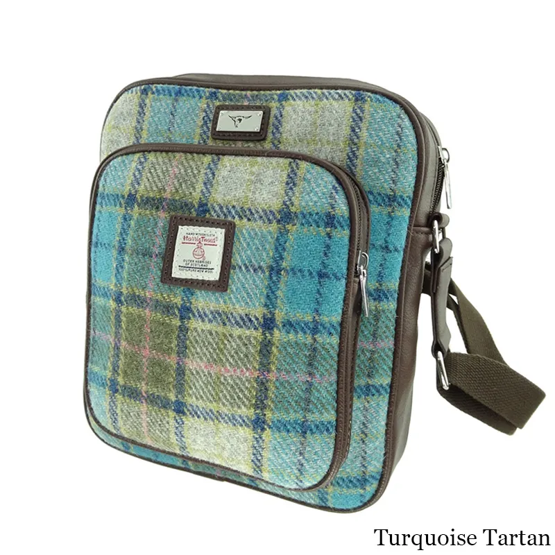 Handwoven Harris Tweed Travel Bag