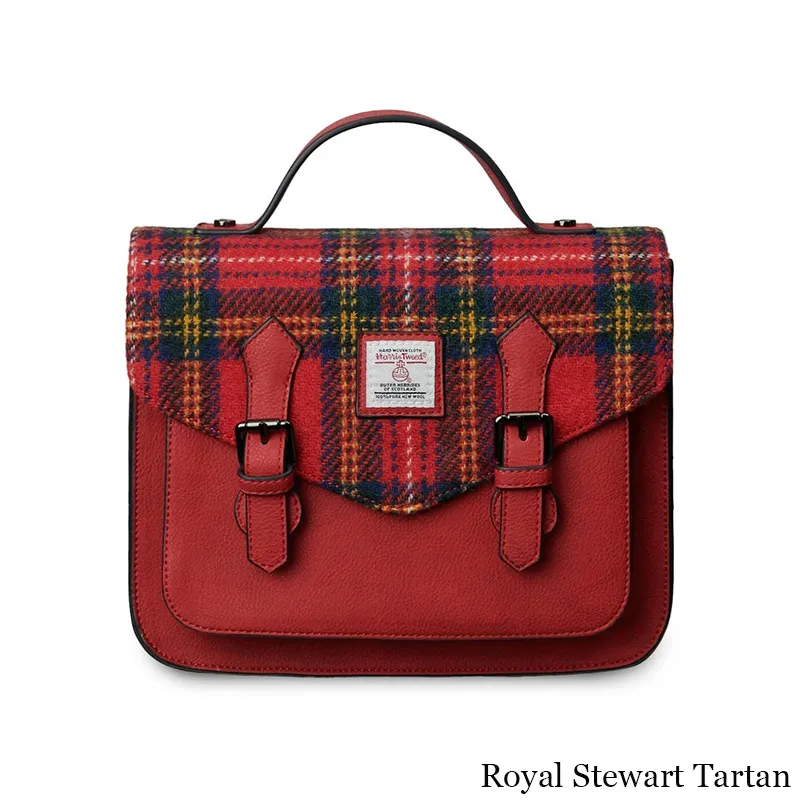 Handmade Harris Tweed Satchel Bag