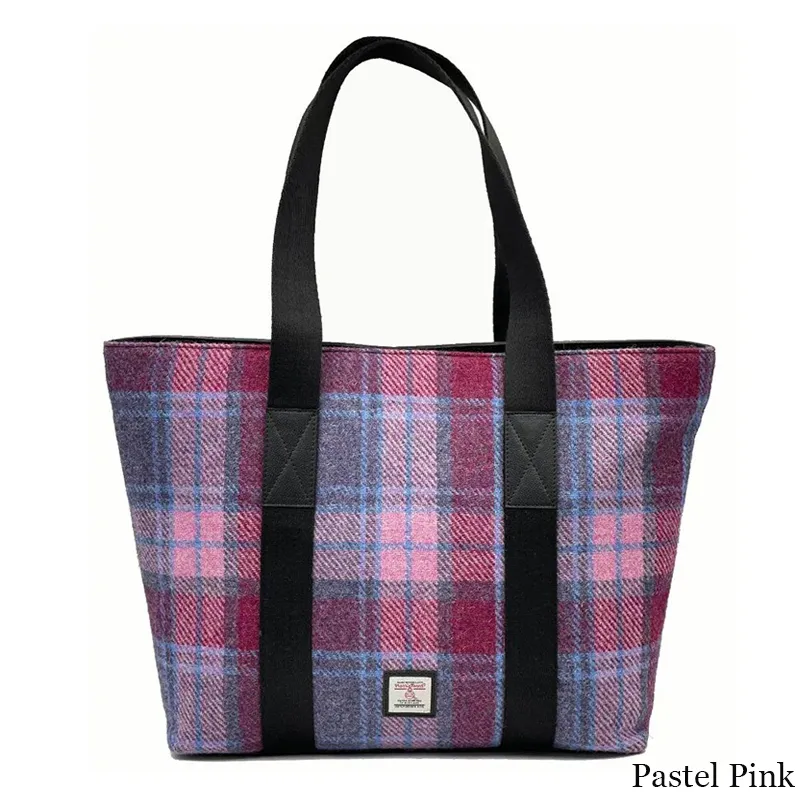Handmade Harris Tweed Large Shopper Bag