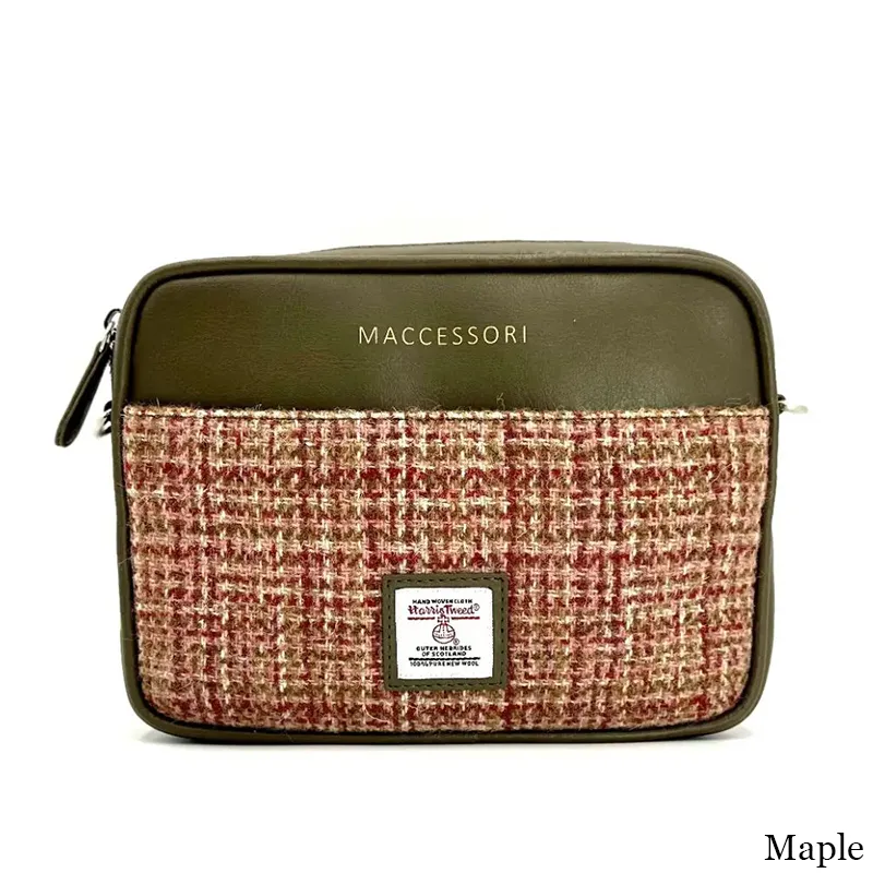 B40280 MAPLE Colour Genuine Harris Tweed Camera Bag Gaelsong