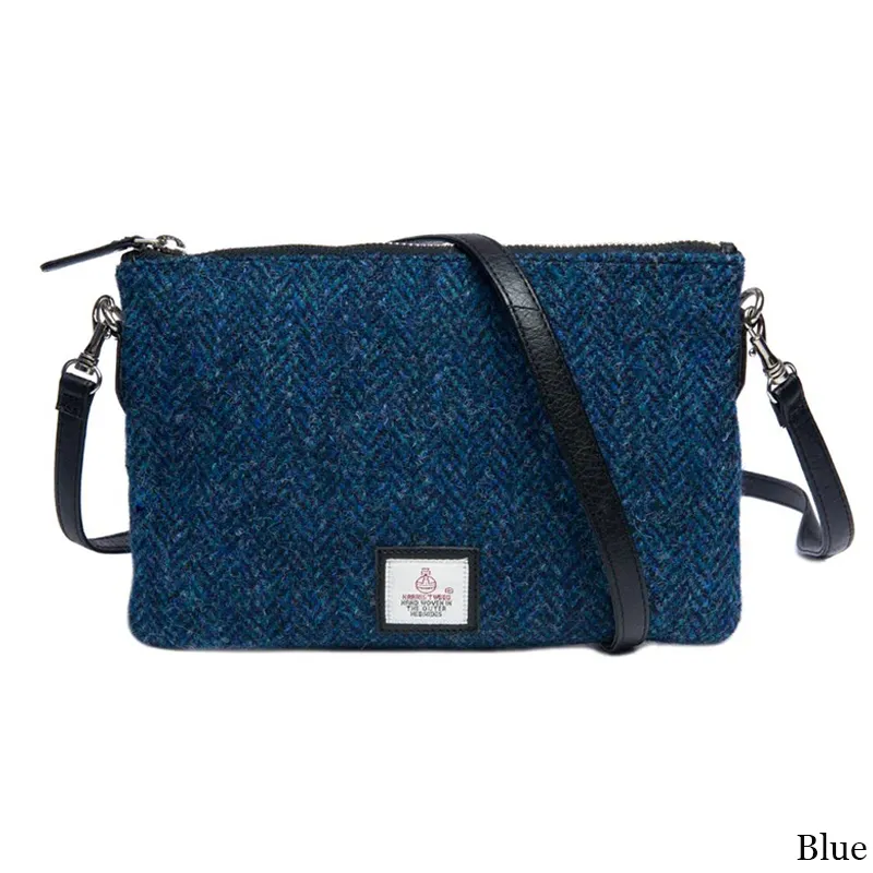 Handwoven Genuine Harris Tweed Zip Purse