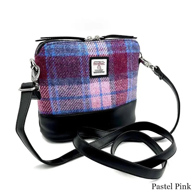 Handmade Harris Tweed Zip Shoulder Bag | Gaelsong