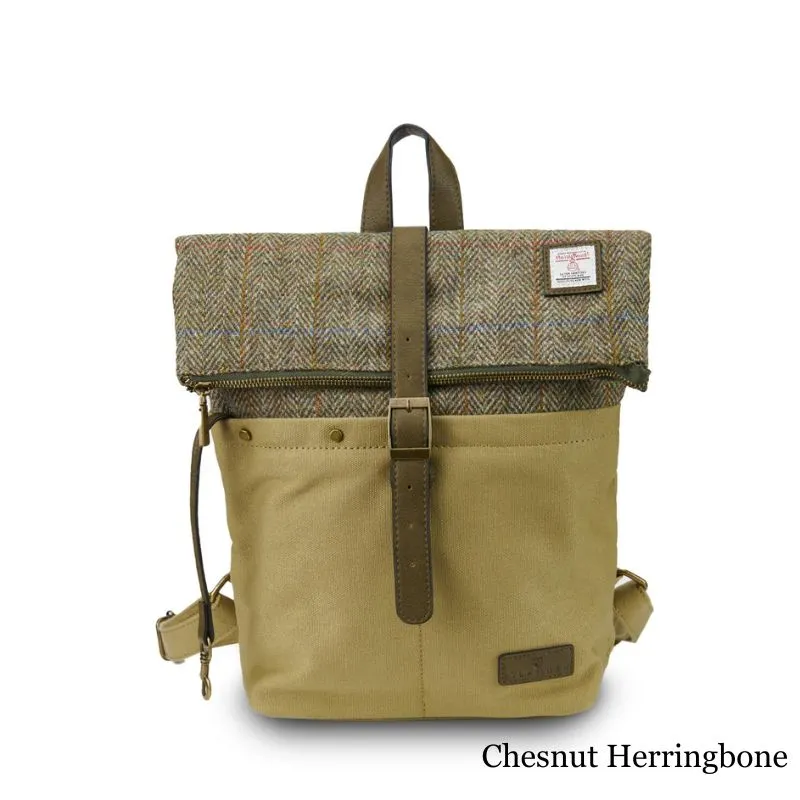 Canvas & Harris Tweed Scottish Backpack