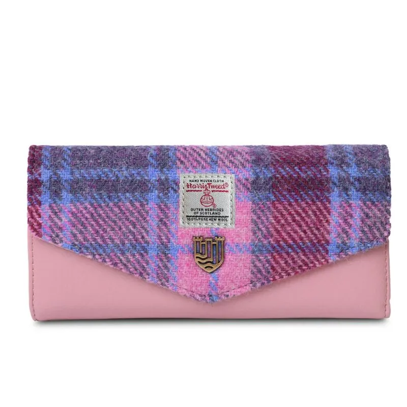 Women's Harris Tweed Long Clasp Purse