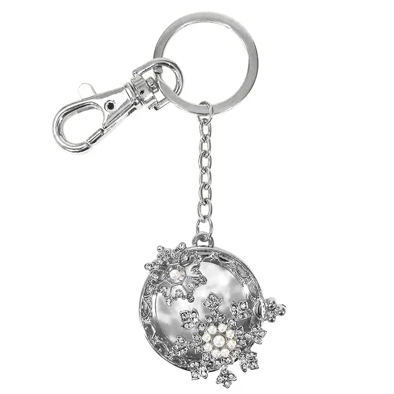 B90029 SNOWFLAKE Magnifier Key Chain Gaelsong