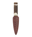 Staghorn-Handled Dagger Stainless Steel Blade Gaelsong