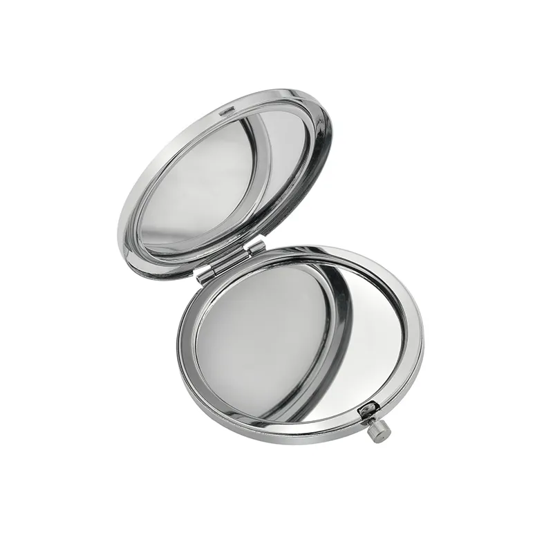 B90191 Colour Vintage Style Celtic Compact Mirror Open View Gaelsong