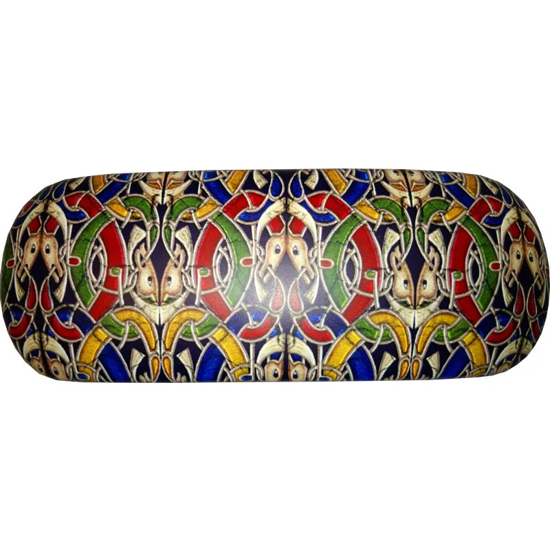 B90196 BOOK OF KELLS Colour Celtic Glasses Case Gaelsong