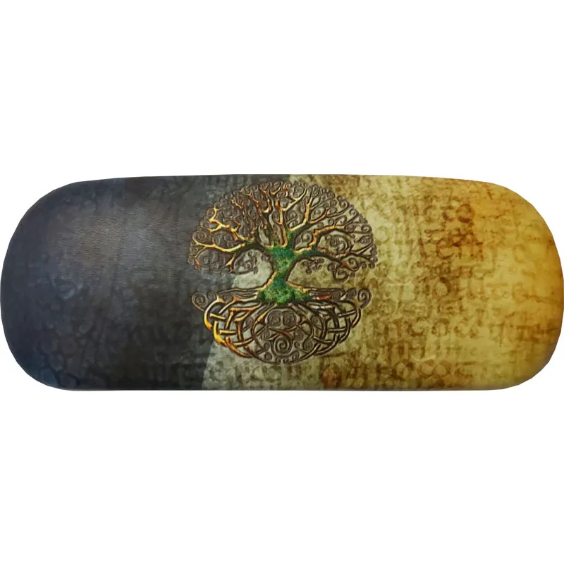 B90196 TREE OF LIFE Colour Celtic Glasses Case Gaelsong