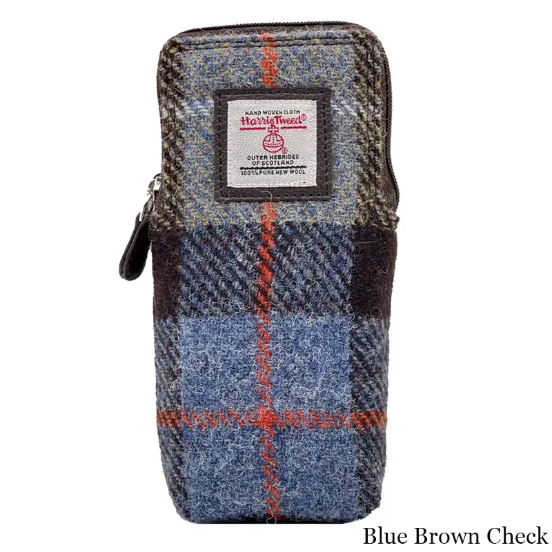 Handwoven Harris Tweed Double Glasses Case