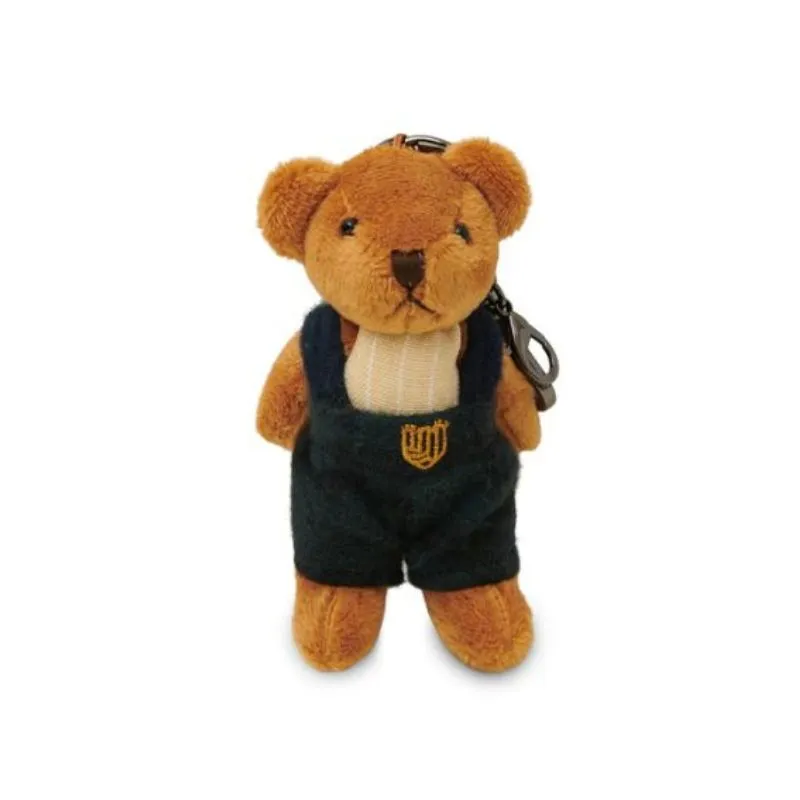 Handcrafted Teddy Bear Harris Tweed Keychain Handcrafted Teddy Bear Harris Tweed Keychain