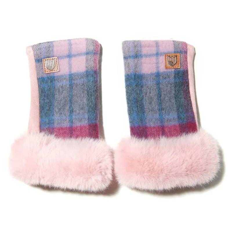 Ladies Lambswool & Fleece Mittens 