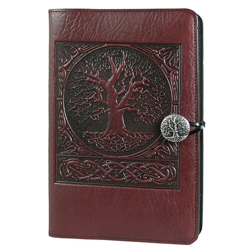 Antique Leather Tree of Life Journal