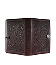 Celtic Hounds Small Journal Wine Leather 2 Gaelsong