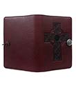 Refillable Celtic Cross Leather Journal