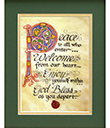 Peace To All Print, Unframed Gaelsong