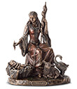 Frigga Goddess Bronze Figure 1 Gaelsong