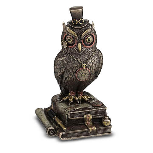 Steampunk Owl with Top Hat