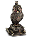 Steampunk Owl with Top Hat Front Gaelsong