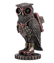 Steampunk Owl with Jetpack Bronze Gaelsong