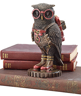 Six-Inch Steampunk Owl with Jetpack
