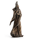 Merlin Statue Side Bronze Gaelsong