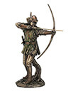 Robin Hood Statue Bronze Side 2 Gaelsong