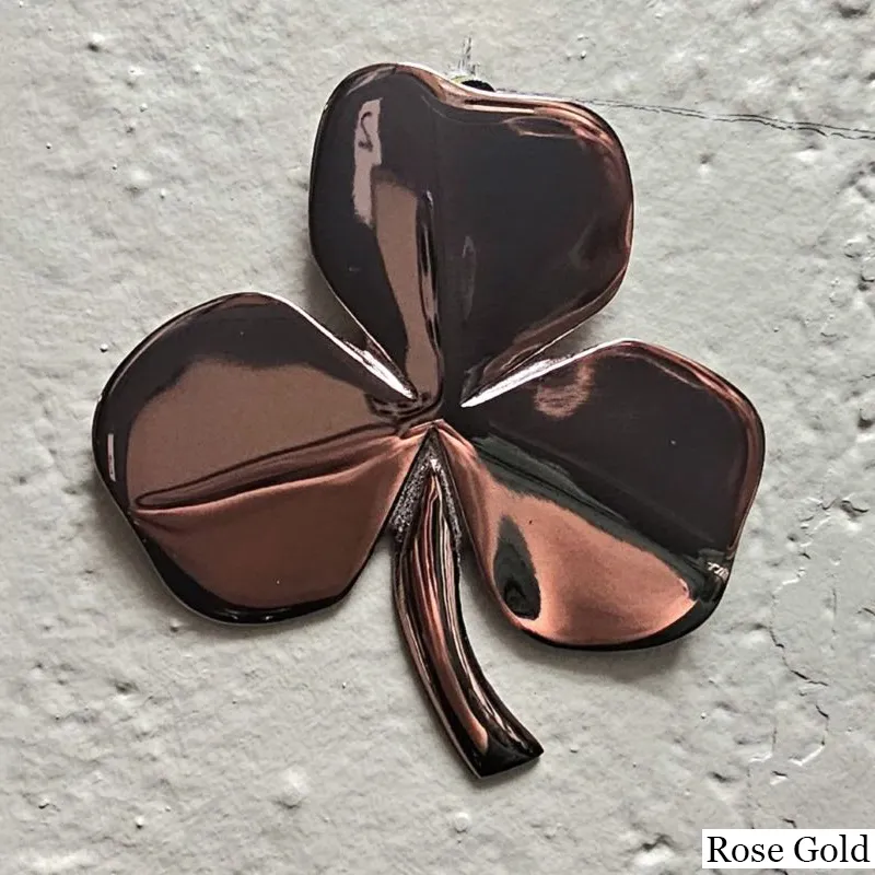 Irish Three Leaf Shamrock Wall Decor with Mother Blessing