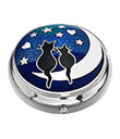 Enameled Pill Box Cat Lovers Gaelsong