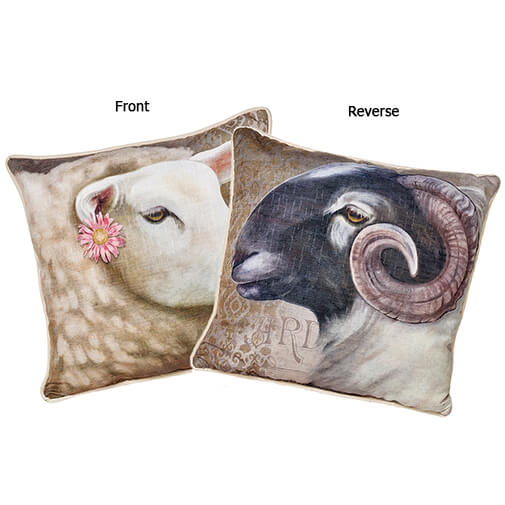 Ewe/Ram Pillow