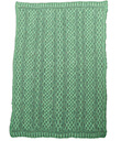 Plaited Merino Wool Irish Blanket view 6