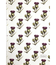 Scotland Thistle Pattern Tea Towel view 1