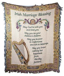 Cotton Irish Marriage Throw