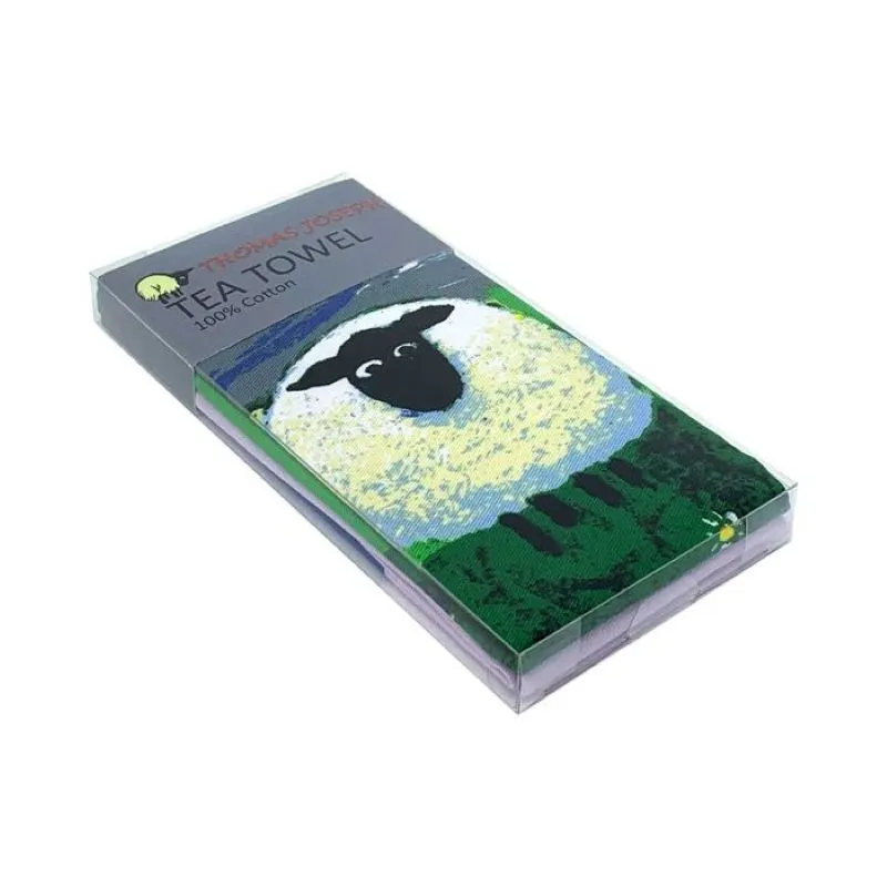 D50738 MY SUNSHINE Colorful Irish Sheep Tea Towels Box Gaelsong
