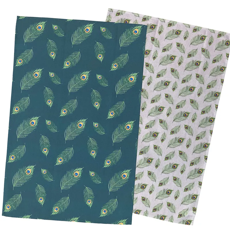 D50748 TOWEL Celtic Feather Kitchen Textiles Gaelsong