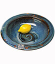 Colm de Ris Deep Blue Bowl Stoneware Gaelsong