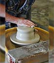 Swirl Artisan Teapot Hand-Thrown and Hand-Built 3 Gaelsong