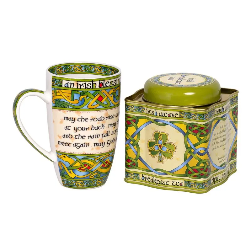 D62803 Irish Blessing Tea Set mug and breakfast 50 Teabags Gaelsong