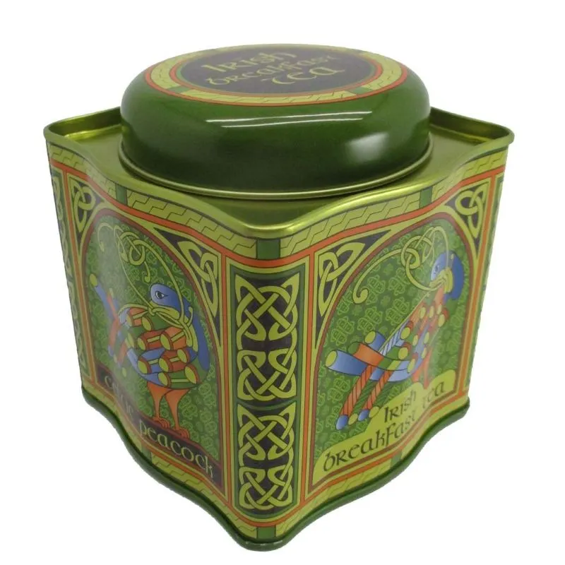 D62804 The Celtic Peacock Tea Collection TEA Side View Gaelsong