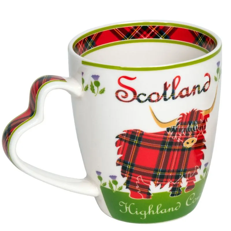 D63032 New Bone China Highland Cow Tea Collection Gaelsong