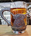 Highland Cow Glass Tankard Lifestyle Gaelsong