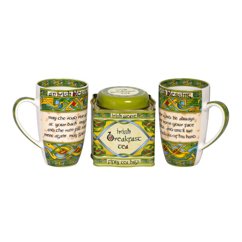 D63047S2 Bone China Irish Blessing Kitchen Set Gaelsong