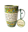 Irish Blessing Mug Side with Label Gaelsong